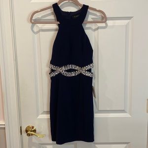 Navy Blue Tight Dress